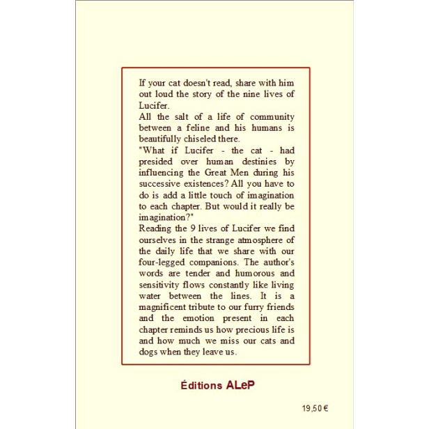 The nine Lives of Lucifer