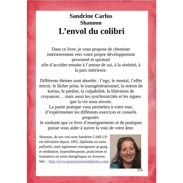 L'envol du colibri