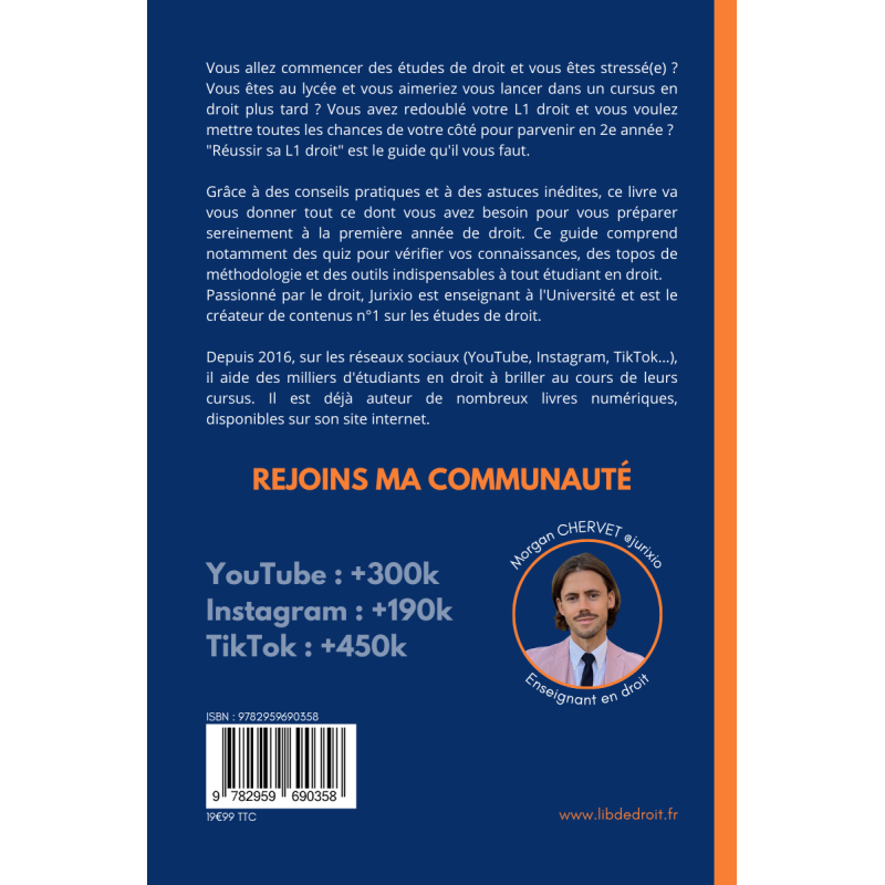 Réussir sa L1 de droit Réussir sa L1 de droit