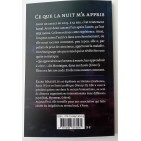 Ce que la nuit m'a appris