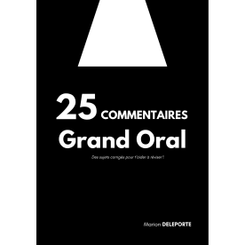 25 commentaires d\'arrêt Grand Oral CRFPA