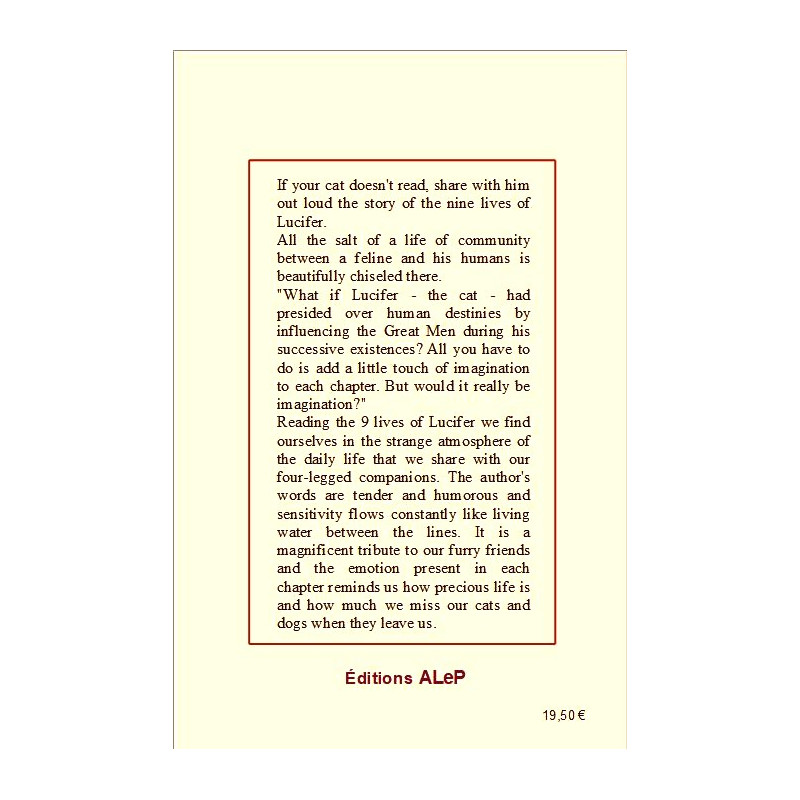 The nine Lives of Lucifer The nine Lives of Lucifer